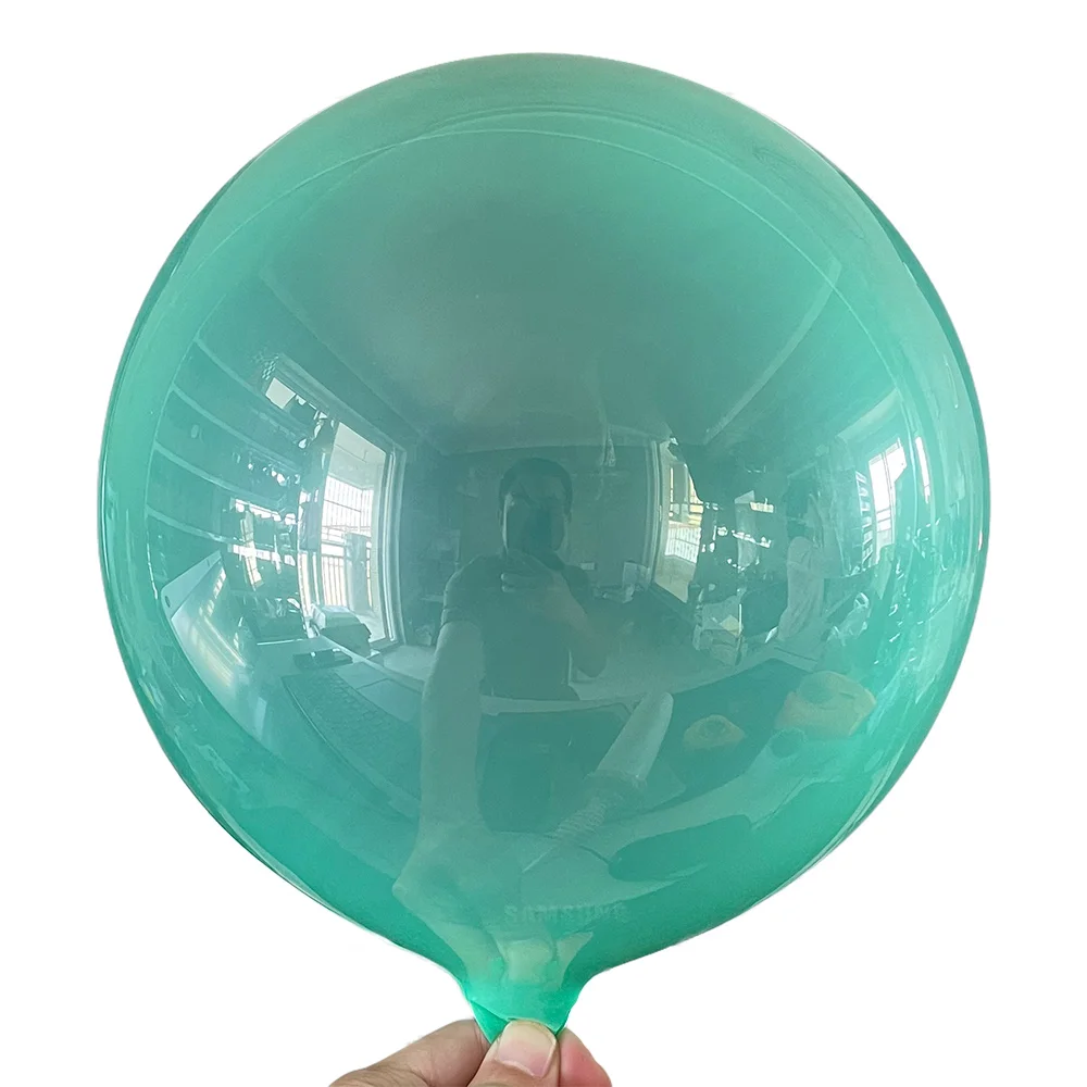 

5pcs Green Bobo Balloon PVC Crystal Bubble Balloon 18 inch