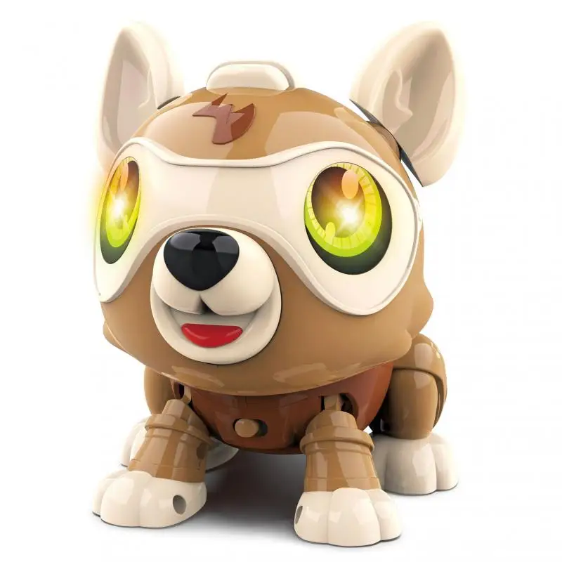 

Electronic Robot Dog Intelligent Voice Control Magic Pet Dog Multi Functional Touch Sensing Model Assembly Toy Children's Gifts