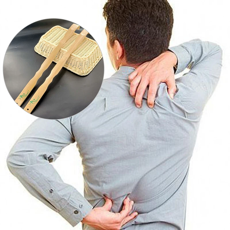 

Durable Bamboo Massager for Back Scratcher Anti Itching Wooden Scratching Backscratcher Health Products Sticks Massager Therapy