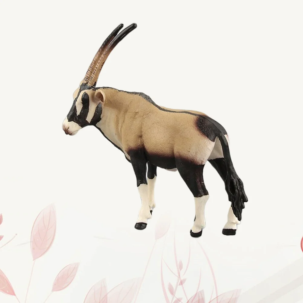 

1 шт., искусственная африканская искусственная пластиковая мини-модель животного, познавательная игрушка (Антилопа)