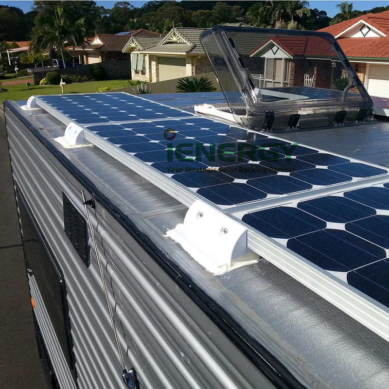 Крепежный кронштейн для солнечных панелей крепежная опора домов на колесах 4 шт.