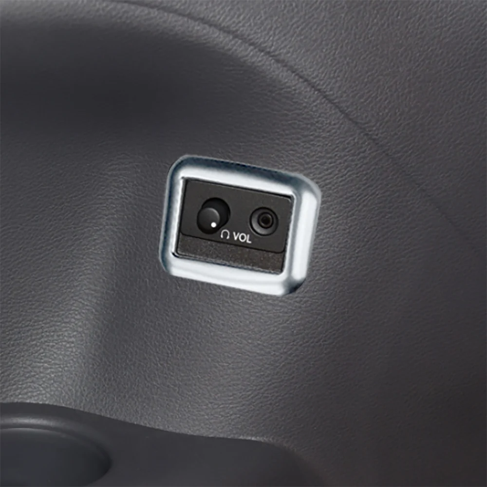 

2022 2021 для TOYOTA SIENNA хромированный USB зарядный порт ободок гарнитура