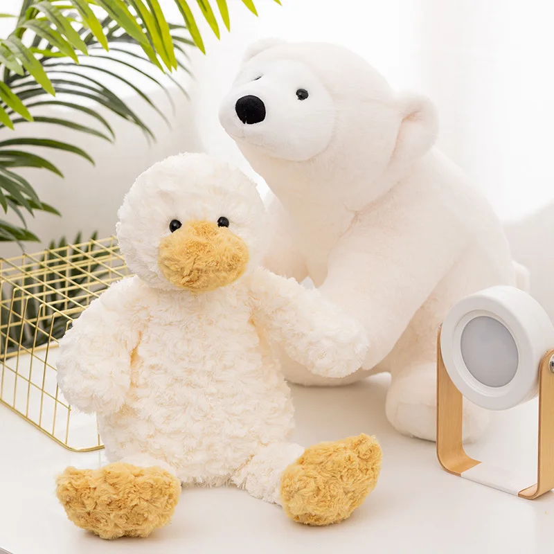 

Soft Polar Bear Plush Toys Pillow Kawaii Plush Duck Toys Stuffed Animals Pillow Toys For Children Girls Toys Birthday Gift Kids