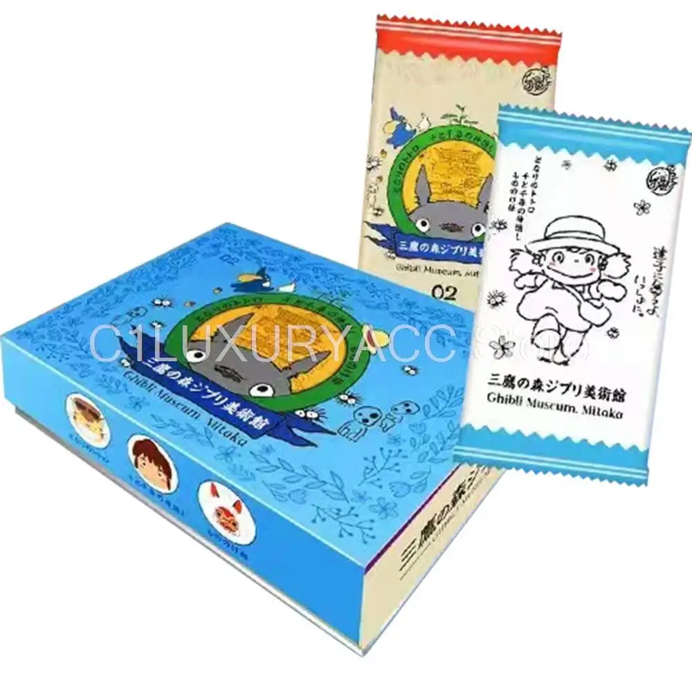 

New Hayao Miyazaki Cards Doraemon Spongebob Demon Slayer Playing Game Rare Card Kimetsu No Yaiba Figures for Children Gifts Toys