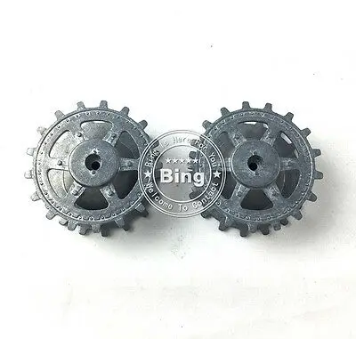 HENG LONG Spare Parts 1/16 German Cheetah RC Tank 3869 Panther G RC Tank 3879 Metal Sprockets Toucan Panzer Model TH00338-SMT8