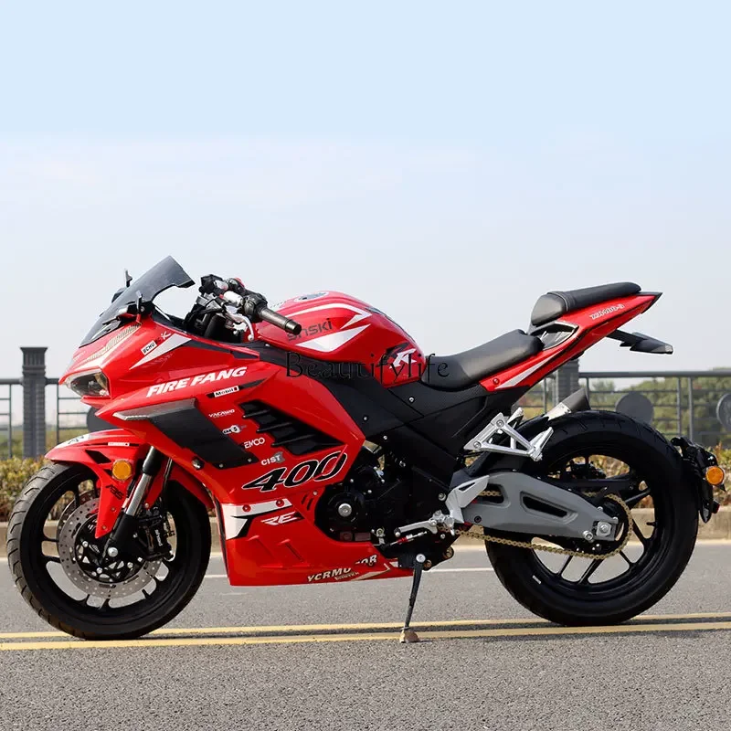 Мотоцикл Fire Tooth 400 Джилун Ниндзя двухцилиндровый с водяным охлаждением для