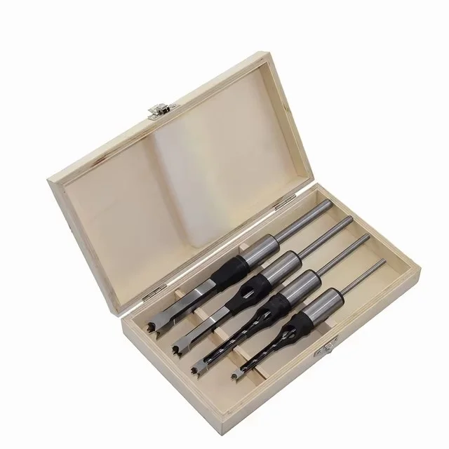 

Набор Сверл Из Быстрорежущей Стали, Квадратная Пила, Зенкер, Набор Инструментов Для Деревообработки