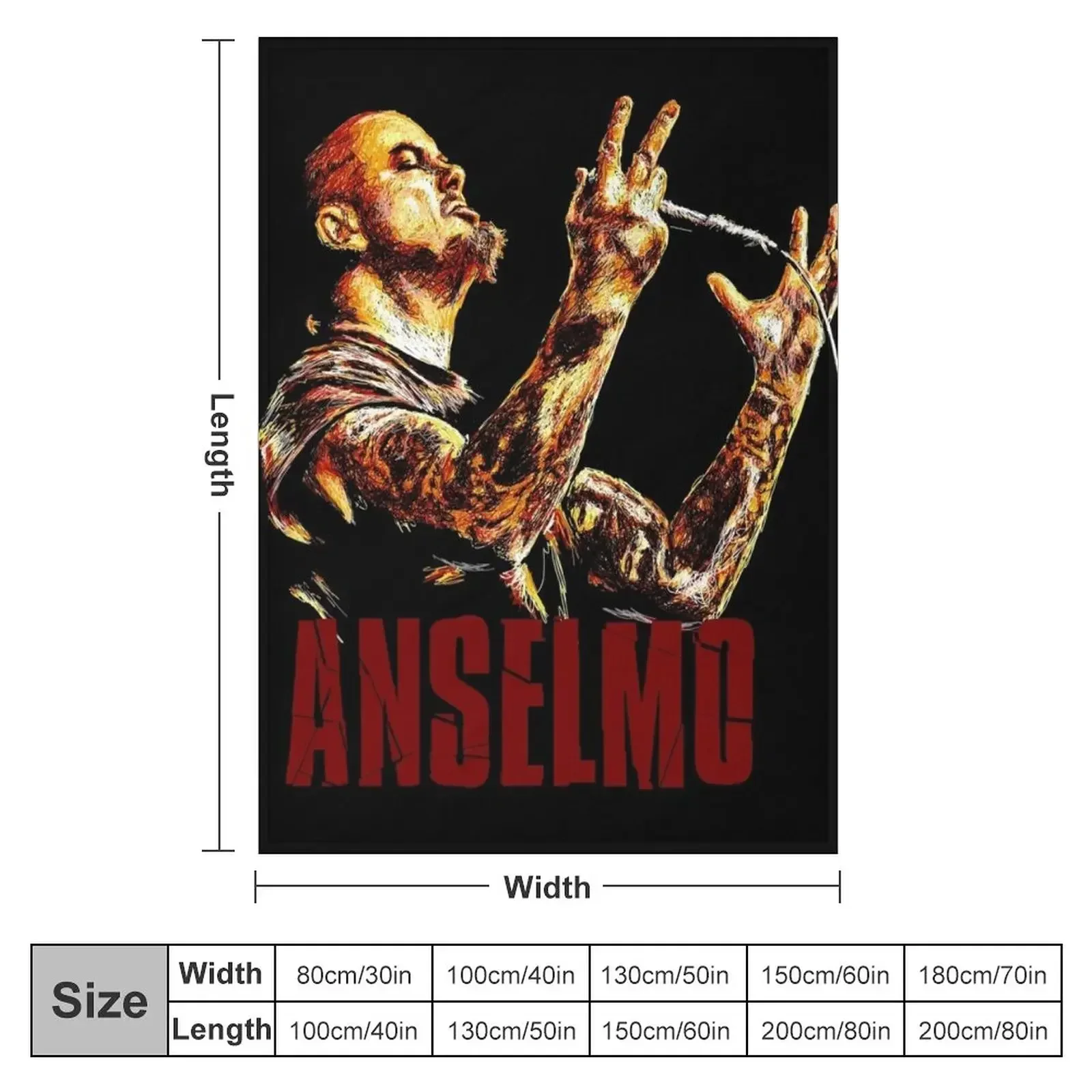 Одеяло Phil Anselmo одеяло для дивана фланелевое индивидуальный подарок