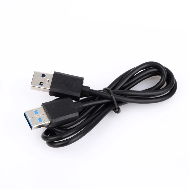 

1pc Black White 1m USB 2.0 Extension Cable USB To USB Cable Data Line for Computer Hard Disk Usb Data Cable