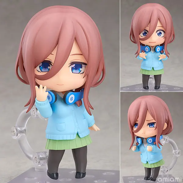 

Nakano Miku 1306 Action Figure Q Version The Quintessential Quintuplets Collectible Model Toy