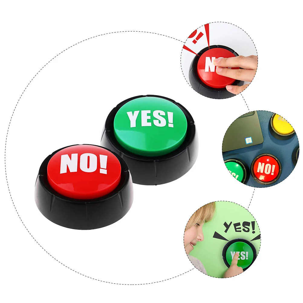 Button Sound Answerbuzzer Buttons Buzzers Talking Game Partyyes Quiz Prank Decompression Electronic Show Recordable Tricky Alarm images - 6