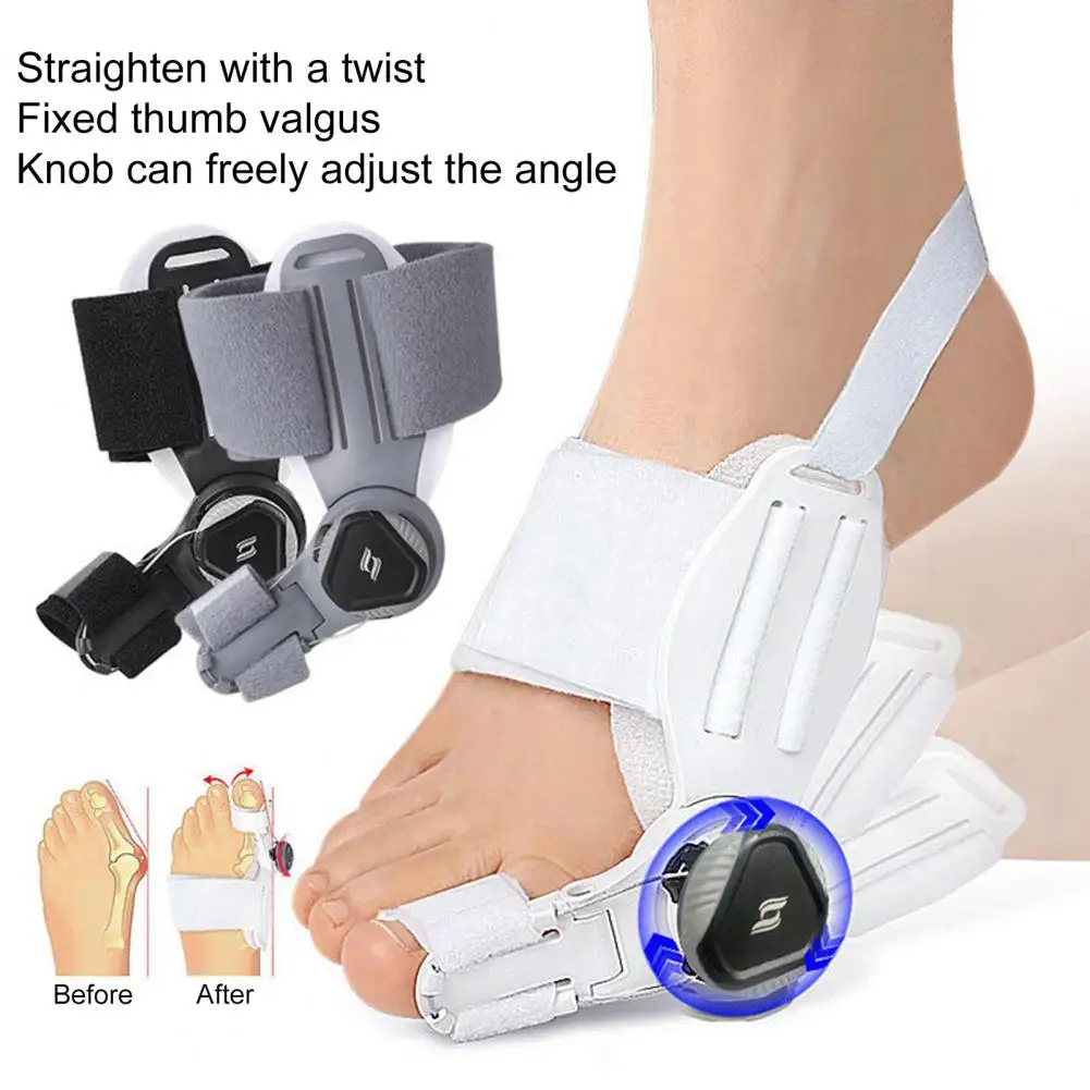 

Bunion Valgus Corrector Durable 3D Knob Strap Design Foot Care Hallux Valgus Corrector Stacked Toe Separator