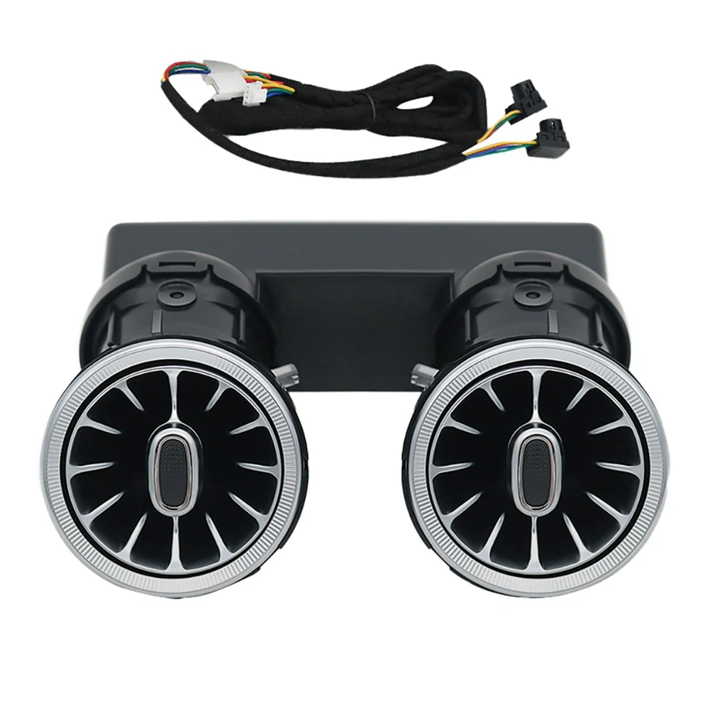 Для - C-Class W205 GLC X253 15-21 64 цвета Задний кондиционер Выходная турбина Светодиодная