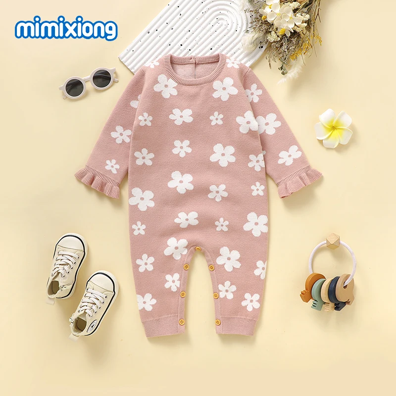 

Детский трикотажный комбинезон с длинным рукавом, на возраст 0-18 месяцев