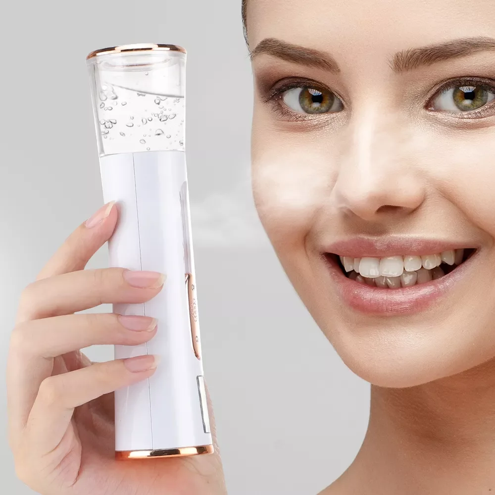

Nano Mist Sprayer Cooler Face Steamer Moisturizer Steamer Humidifier Facial Mister Nebulizer Cooler Skin Care Tool