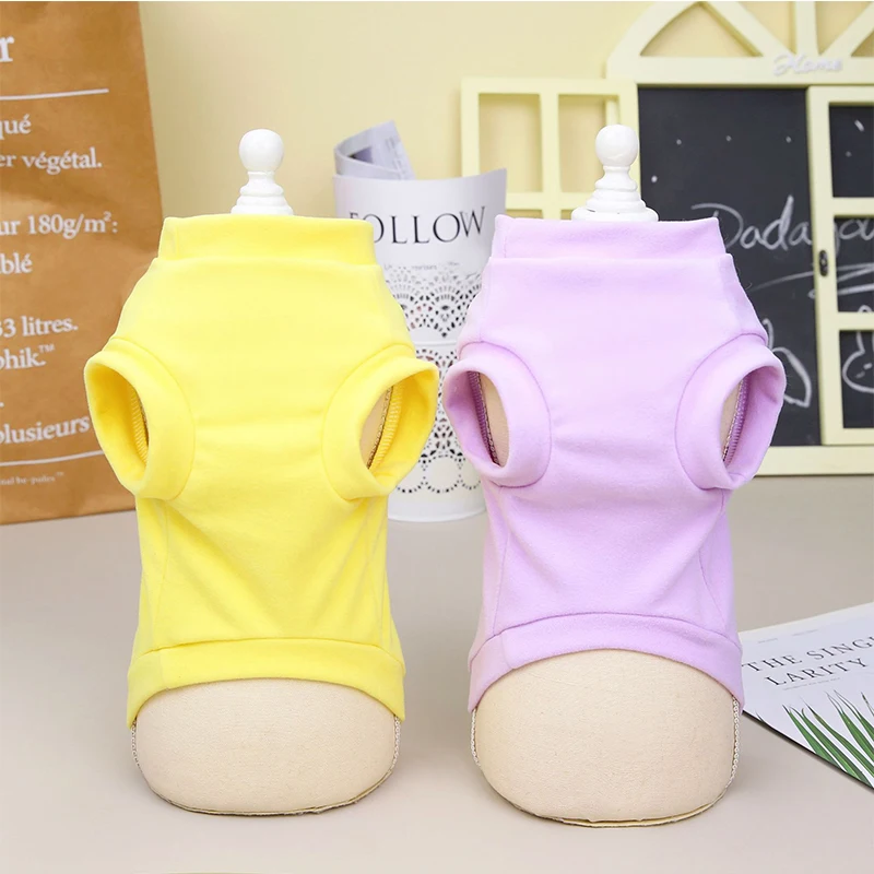 Одежда для кошек баклажаны и тыквы вышитый логотип маленьких собак свитер