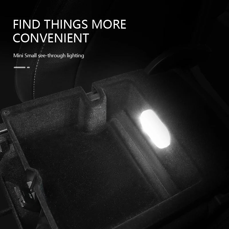 Интерьер автомобиля оригинальная потолочная лампа для чтения на крыше USB-зарядка