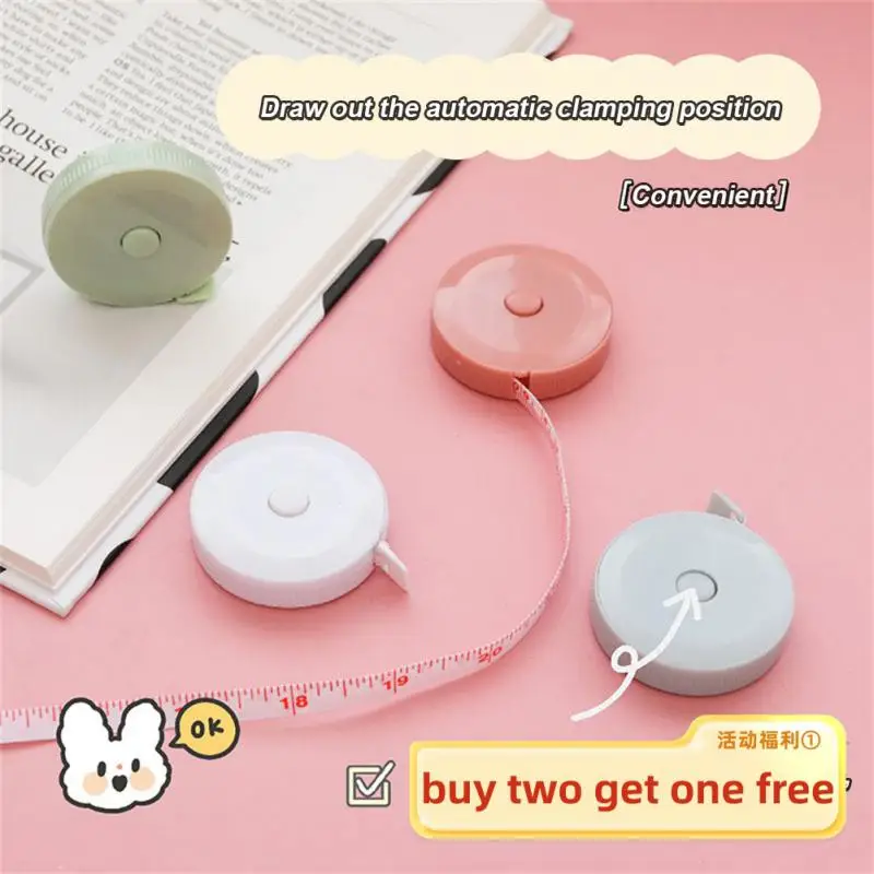 

Mini Tape Measure Home Student Portable Meter Ruler Soft Tape Measure Measurement Of Leg Waist And Bust Clothes Ruler