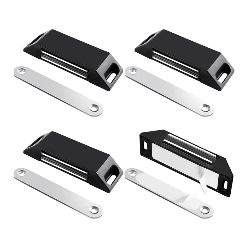 

4 шт., самоклеящиеся магниты на двери шкафа