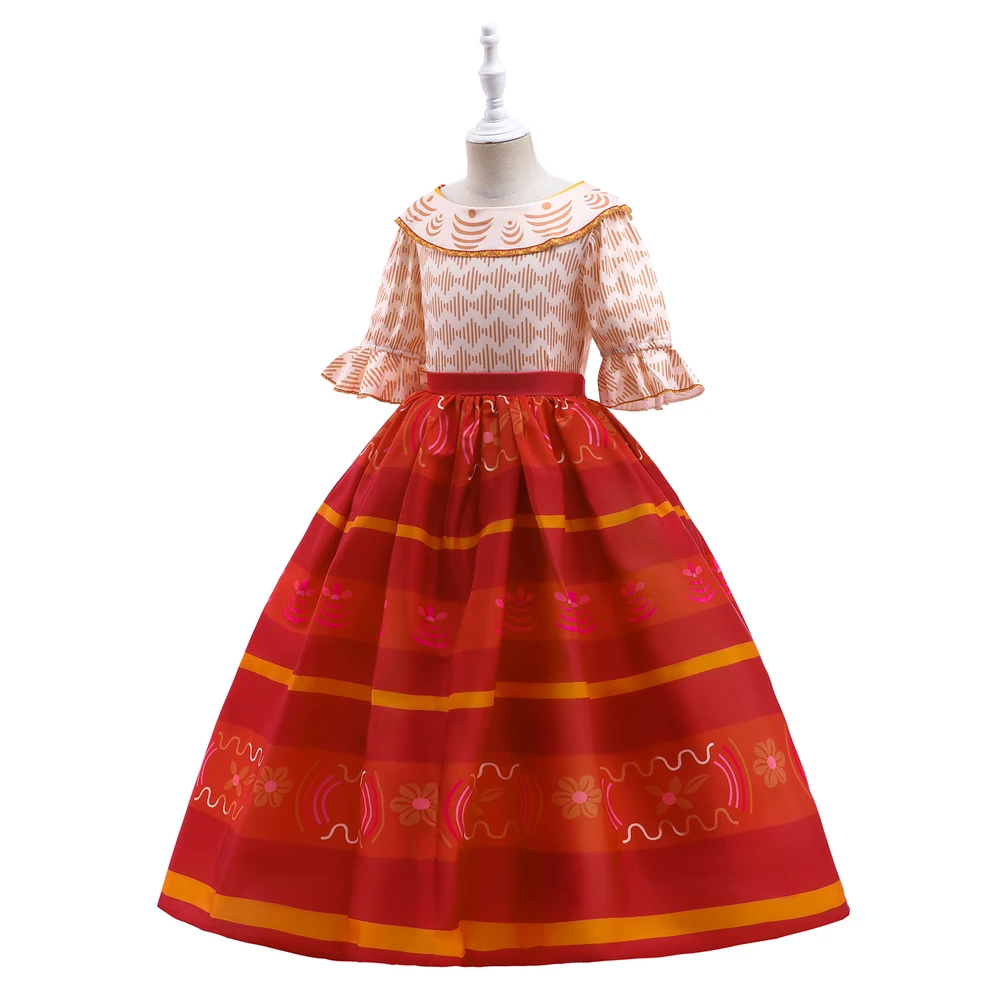 Изабель Платье Принцессы Для Косплея Девочек Милый Карнавальный Костюм До