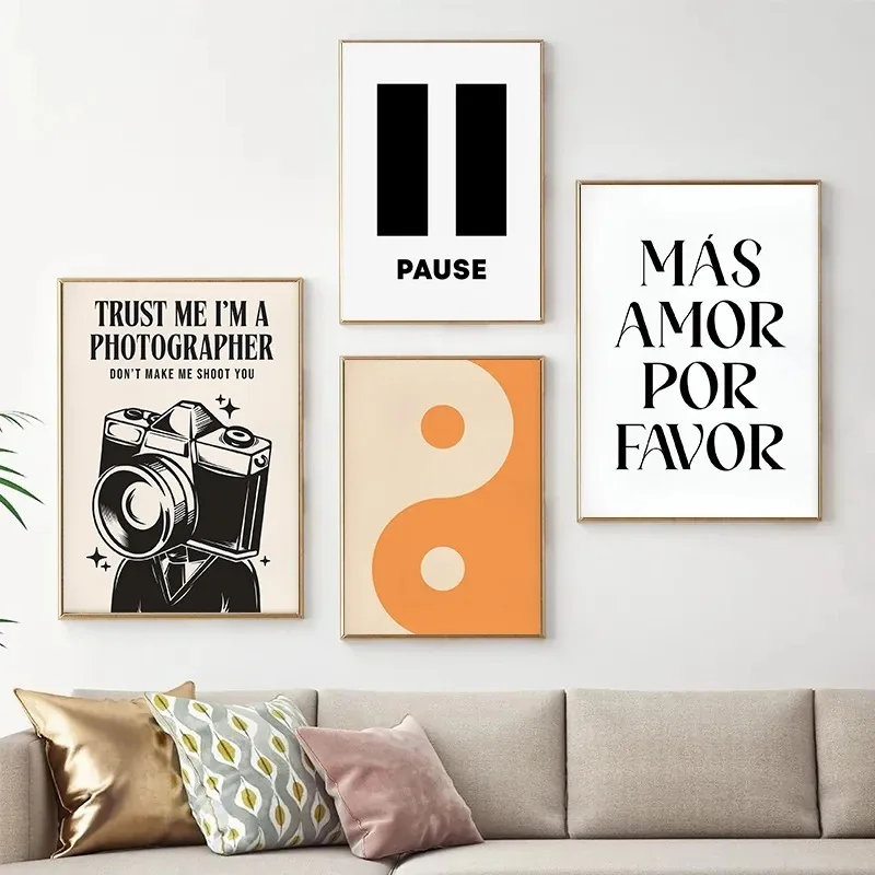 Абстрактное Искусство В Консервативном Стиле Розовое Мода Вино Холст Настенное