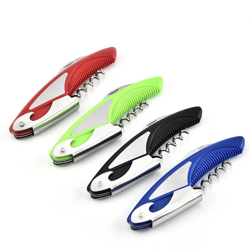High Quality Professional Wine Opener Multifunction Portable Screw Corkscrew Champagne Bottle Cook Tools | Дом и сад