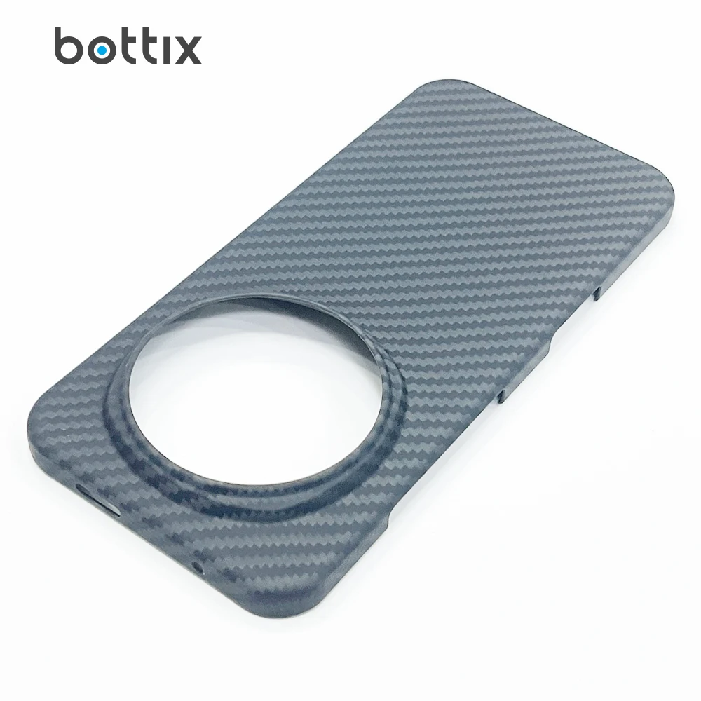 Фото Чехол Bottix из углеродного волокна для Honor Magic8 Pro, чехол Magic8, легкий чехол с защитой от отпечатков пальцев, арамидный ультратонкий чехол для задней панели №2