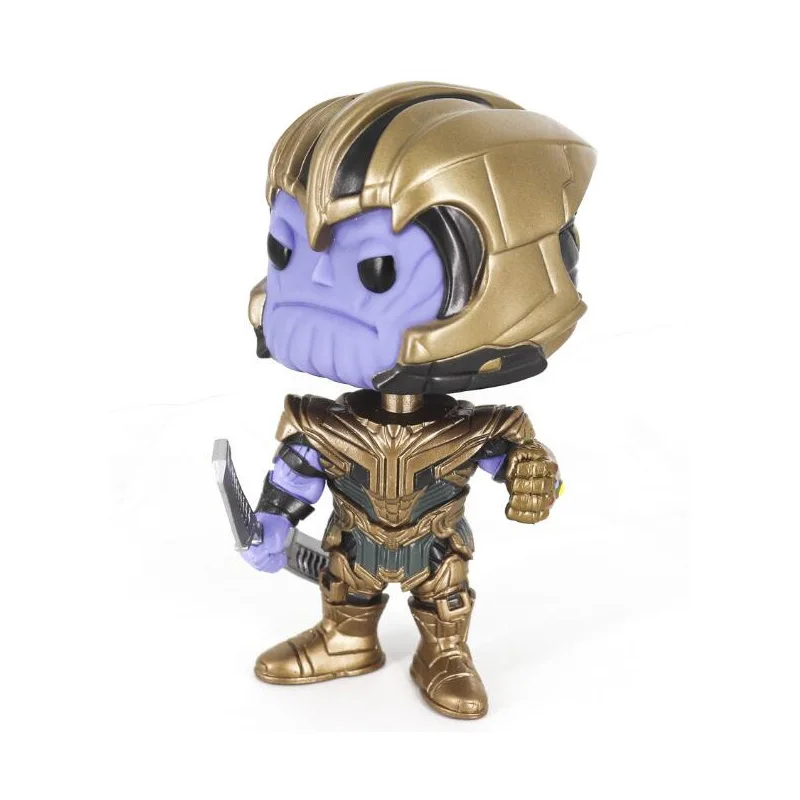 Фигурка Мстителей милый танос железный человек Халк Тор Грут демогенгон модель