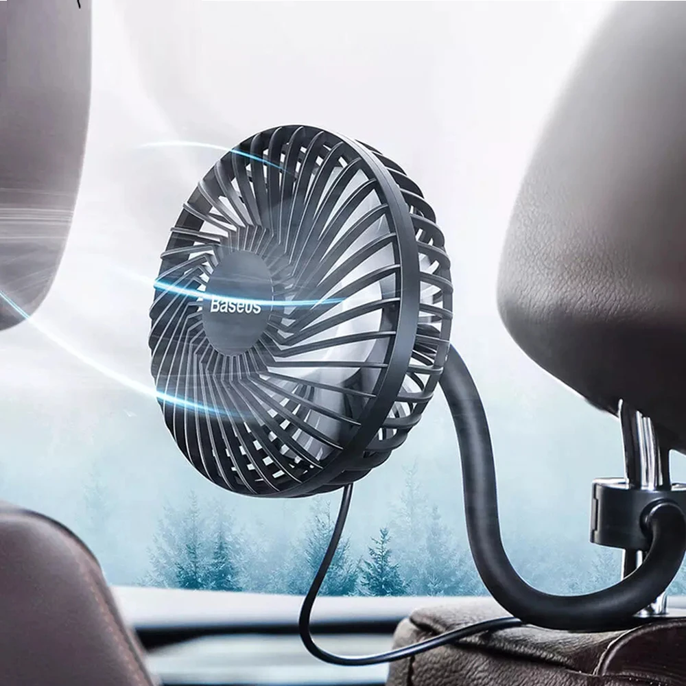 

SHACK Mini Air Vent Montato Ventilatore USB 3 Velocita Ventola di Raffreddamento Ad Aria Per Auto Uscita Aria Auto Sedile Poste