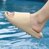 summer slippers indoor women men thick soft sole eva lightweight high quality trend slide beach shoes home size 36 45 sandals