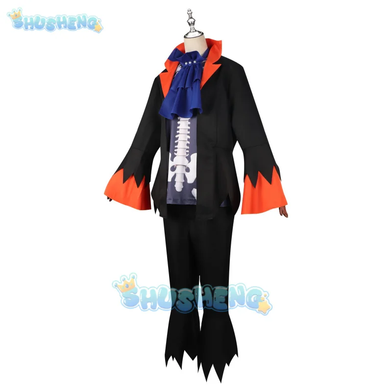 Костюм для косплея Soul King Brook Burukku парик пальто аксессуар стиль Хэллоуин модная и