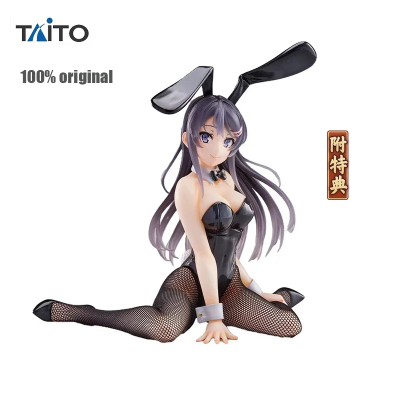 

Фигурка Taito Sakurajima Mai Seishun buтайyaku, фигурка зайчика, 15 см, фигурка героя аниме, игрушки-модели