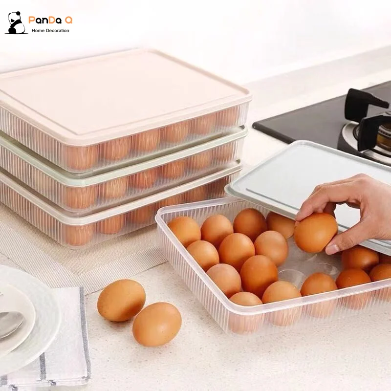 Ящик для хранения яиц полка лоток многоуровневый домашний холодильник