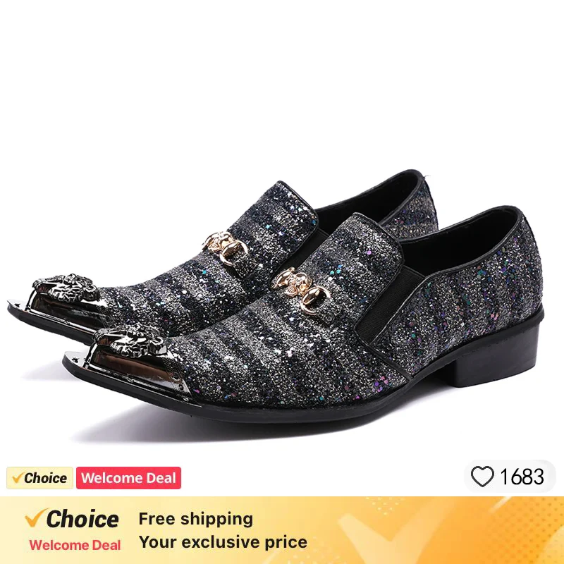 Классические мужские туфли из натуральной кожи со змеиным узором туфли-оксфорды