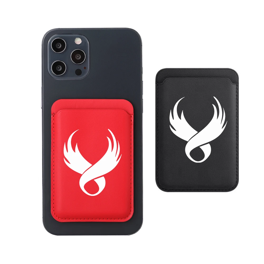 

Fashion brand For Magsafe Wallet Case Leather Magnetic Pouch ID Card Holder For iPhone 12 13 14 Macsafe Case Card Pocket Slots