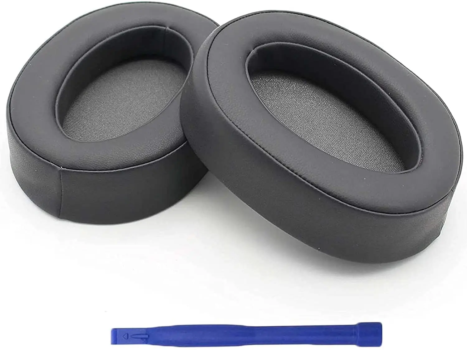 

Replacement Ear Pads Protein PU Leather Ear Cushion Compatible with Sony MDR-100ABN WH-H900N H800 Headphones (Dark Grey)