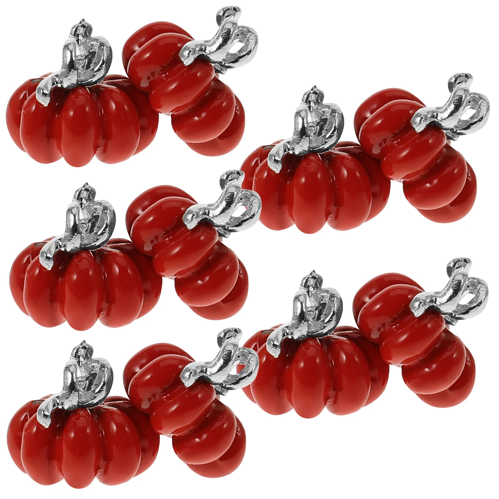 10 шт. подвески в виде тыквы из сплава на Хэллоуин аксессуары для изготовления