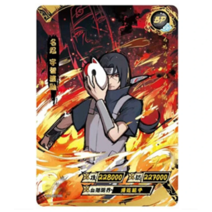 Аниме-открытки Kayou Naruto BP Uchiha Itachi коллекционные игрушки для детей narutoe TCG - купить по