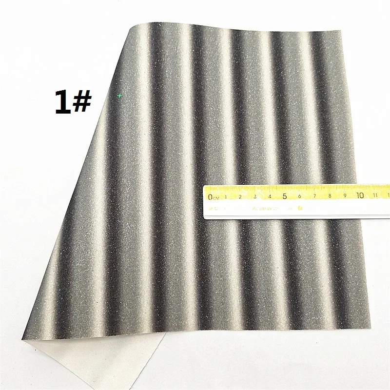 Радужная тонкая блестящая кожа искусственная ткань винил с трикотажной