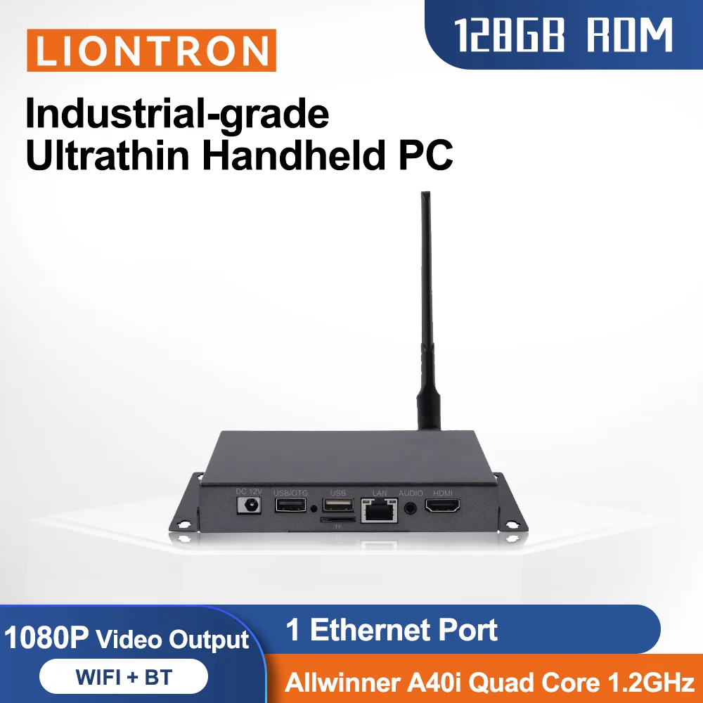 

Liontron Android промышленный компьютер с встроенной мини-ПК USB HDMI Allwinner A40I Cortex-A7 Mali-400 MP2 GPU для робота