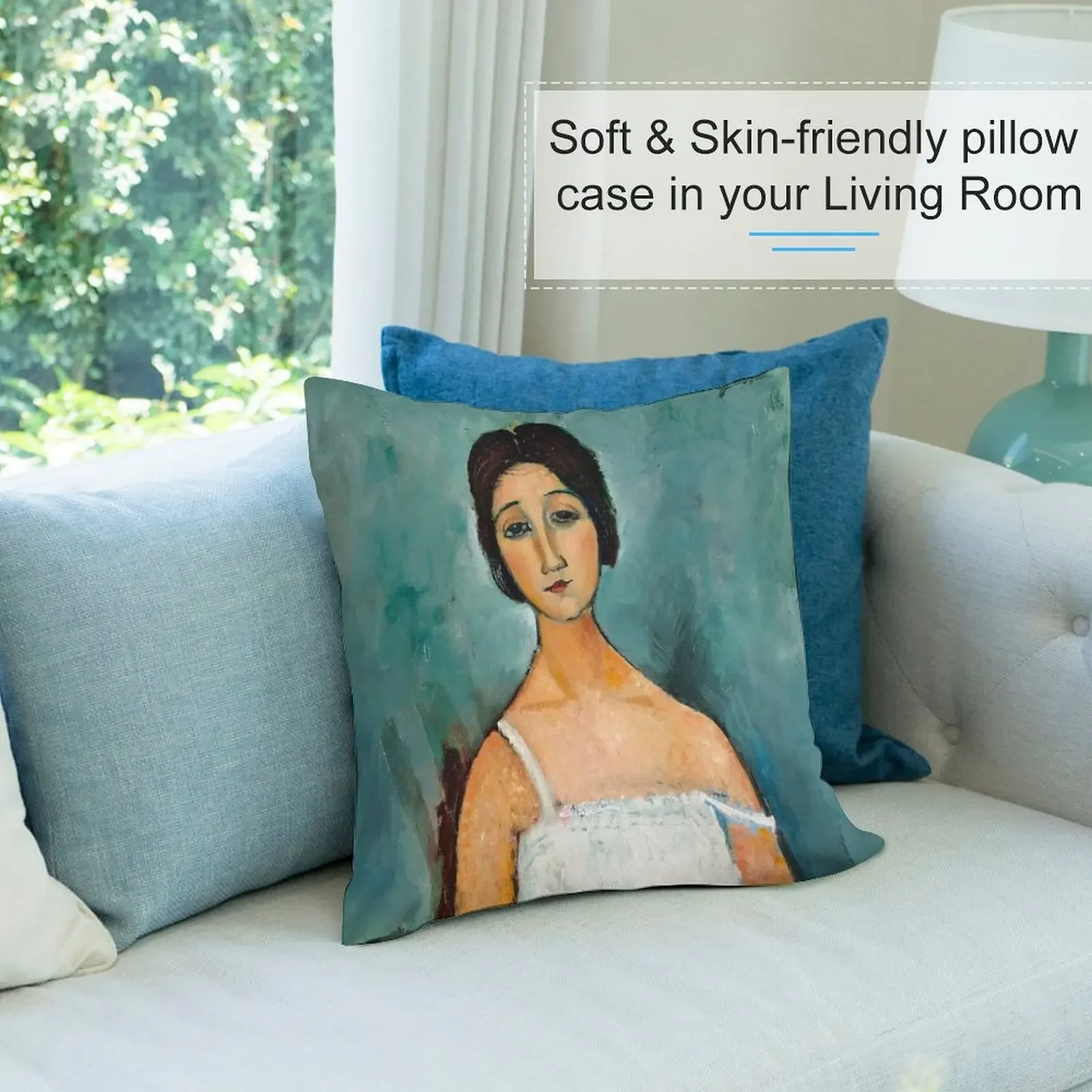 Amedeo Modigliani Christina декоративная подушка для диванных подушек рождественские