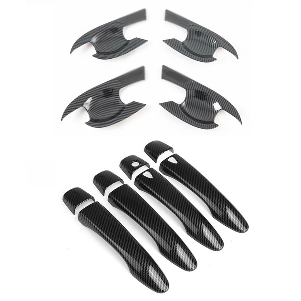 

8 шт., наклейки из углеродного волокна для Nissan Navara NP300 2015-2020