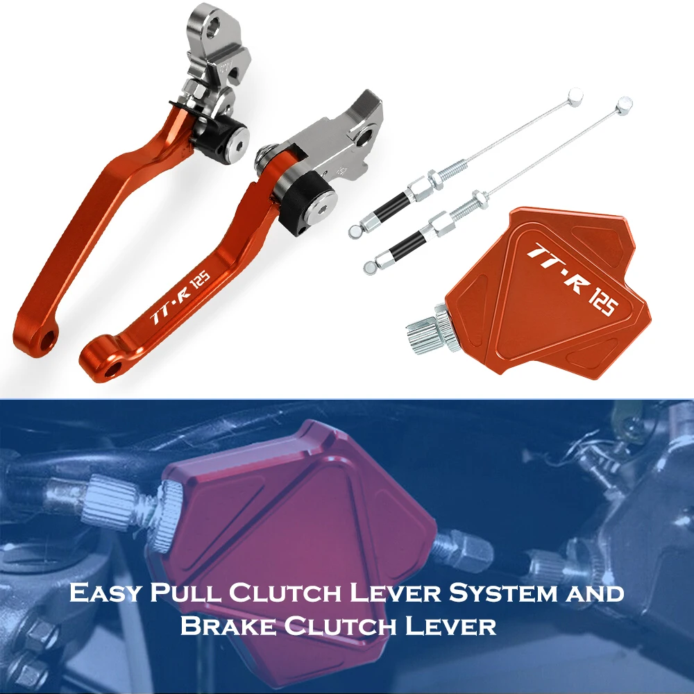 

For YAMAHA TTR125 L 2000-2012 2013 2014 2015 2016-2017 Motorcycle Easy Pull Clutch Lever System and Brake Clutch Lever