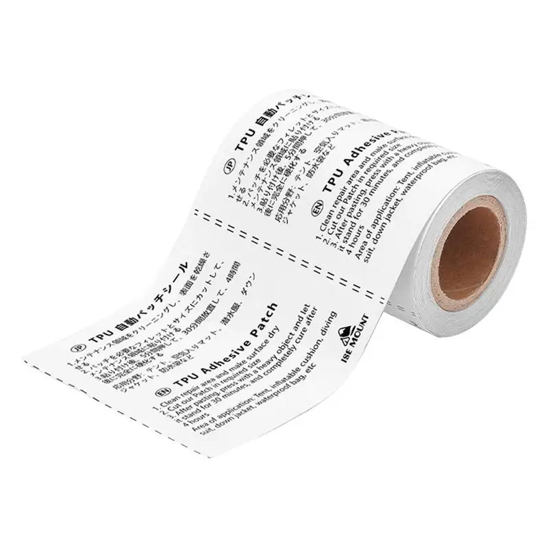 

Waterproof Fabric Patch Transparent Camping Gear Repair Tape 7.5*375cm Tent Tape Repair Waterproof Tent Pole Repair Kit Canvas