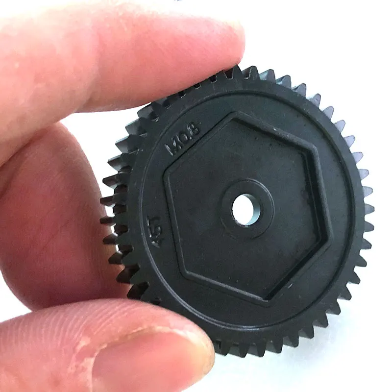 

1P Metal Spur Gear 45T 0.8M(32P) 8053 RC CAR PART for 1/10 RC Crawler Traxxas TRX-4 TRX4