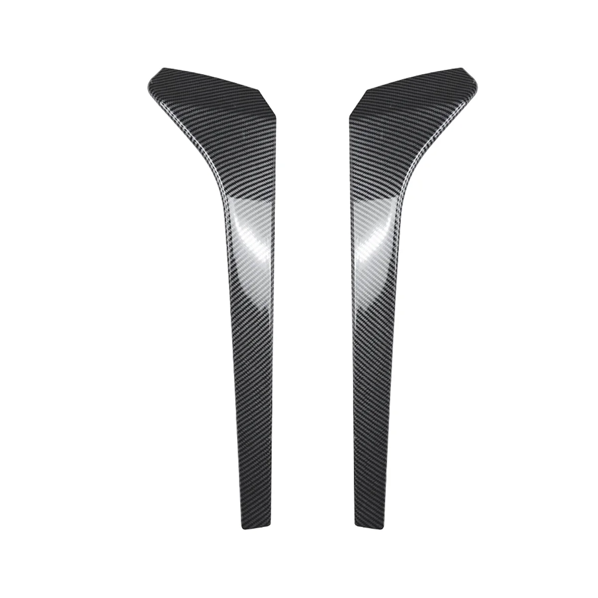 

Carbon Fiber Pattern Car Rear Window Spoiler Side Wing Cover Trim