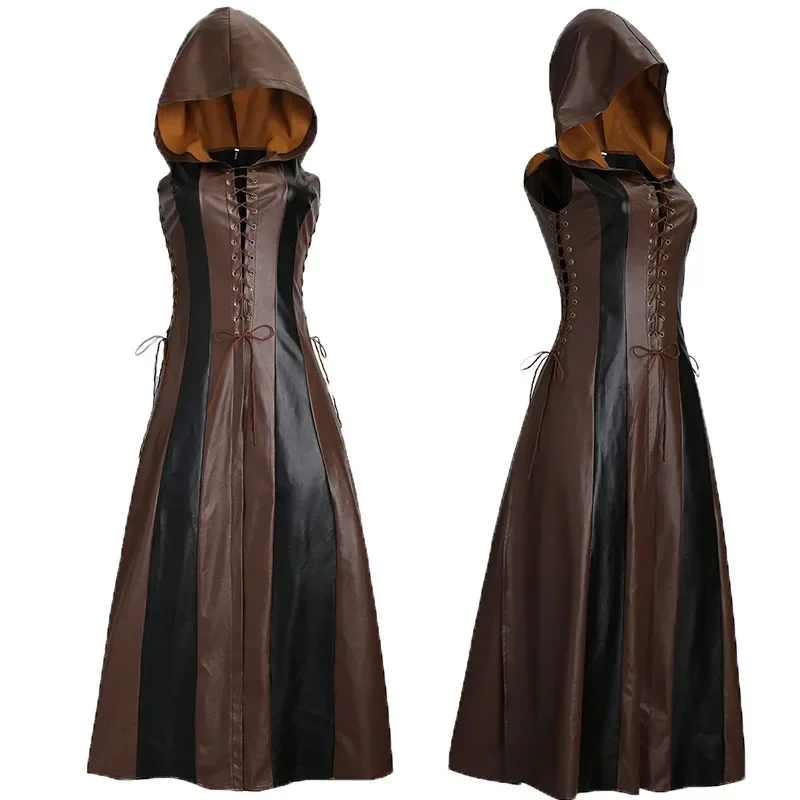 Женский средневековый Ларп Арчер Рейнджер Эльф Костюм Воина Хэллоуин Леди Робин