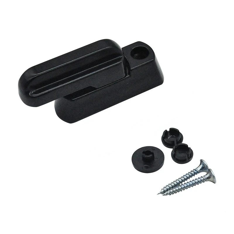 

2PCS Plastic+Stainless Steel+Zinc Alloy UPVC Child Safe Security Window Door Sash Lock Safety Lever Handle Sweep Latch Dropship