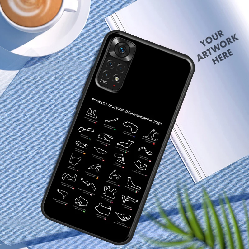 Чехол с гоночным автомобилем Формула 1 для Xiaomi Redmi Note 10 Pro чехол 11 10A 10C 9 8T 9S 10S 9T 9A 9C