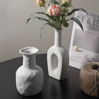 novelty decorative vase flowers minimalist art birthday gift vases modern nordic decoratie vasi per fiori interior decorations